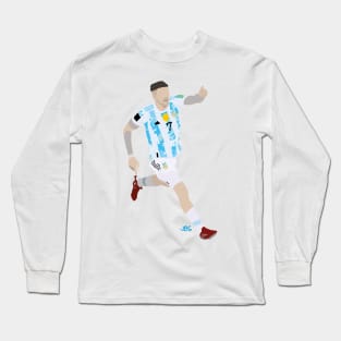 Rodrigo De Paul Argentina Long Sleeve T-Shirt